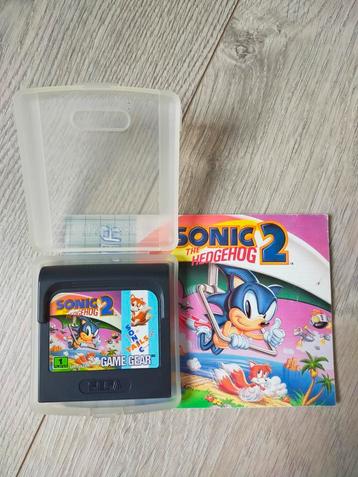 Sonic the Hedgehog 2 Sega Game Gear spel beschikbaar voor biedingen