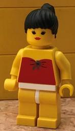 Lego Town Paradisa Vrouw PAR009A, Kinderen en Baby's, Speelgoed | Duplo en Lego, Ophalen of Verzenden, Zo goed als nieuw, Complete set