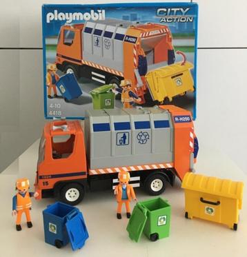 Playmobil 4418 | Vuilnis wagen | In originele doos beschikbaar voor biedingen
