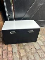 Ikea SMÅSTAD speelgoed opbergkist in zwart-wit, Ophalen of Verzenden, Zo goed als nieuw, 50 tot 100 cm, Minder dan 50 cm