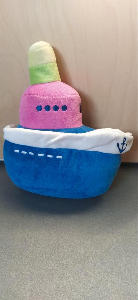 Sinterklaas knuffel stoomboot als nieuw, Diversen, Sinterklaas, Ophalen of Verzenden