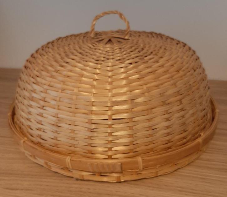 Rieten vliegendeksel (als nieuw), Tuin en Terras, Overige Tuin en Terras, Zo goed als nieuw, Ophalen of Verzenden
