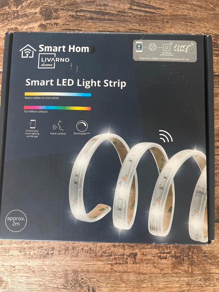 Livarno Home Smart LED Strip - Nieuw in doos!, Huis en Inrichting, Lampen | Hanglampen, Nieuw, Minder dan 50 cm, Kunststof, Ophalen of Verzenden