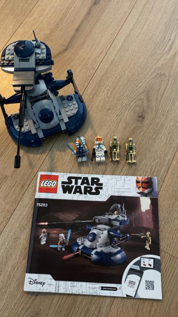LEGO Star Wars 75283 Armored Assault Tank (AAT), Kinderen en Baby's, Speelgoed | Duplo en Lego, Zo goed als nieuw, Lego, Complete set