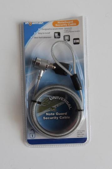 Nieuw NoteGuard Security Cable laptop veiligheidskabel slot beschikbaar voor biedingen