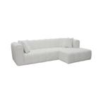 Loungebank Bordoux, Leegverkoop!!   Livinnhome24, Ophalen, Hout, 250 tot 300 cm, Hoekbank