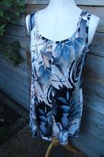 Tuniektop zwart/ creme Magna mt L a-lijn Vaste prijs, Zwart, Maat 42/44 (L), Ophalen of Verzenden, Magna