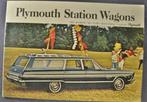 1965 Plymouth Station Wagons Brochure USA, Boeken, Auto's | Folders en Tijdschriften, Gelezen, Verzenden