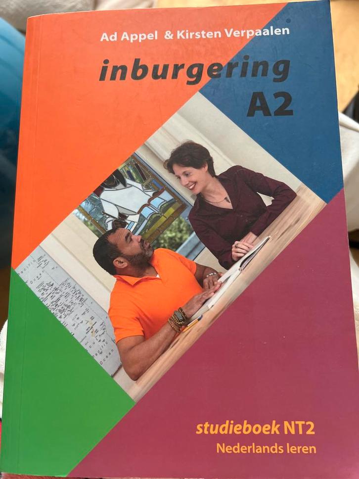 Inburgering A2 - Ad Appel & Kirsten Verpaalen, Boeken, Studieboeken en Cursussen, Zo goed als nieuw, Niet van toepassing, Alpha