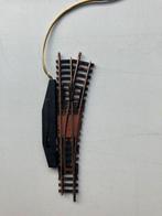 Minitrix electrische wissel rechts 15, Gebruikt, Gelijkstroom, Trix, Rails