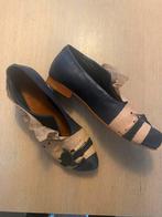 Laag Schoentje Maat 39, Ophalen of Verzenden, Gedragen, Blauw, Ballerina's
