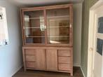 Teakenhouten buffetkast (whitewash), Huis en Inrichting, Kasten | Buffetkasten, Ophalen, Gebruikt, 200 cm of meer, 150 tot 200 cm