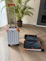 2x Reiskoffer, Ophalen, Hard kunststof, Minder dan 50 cm, Zo goed als nieuw