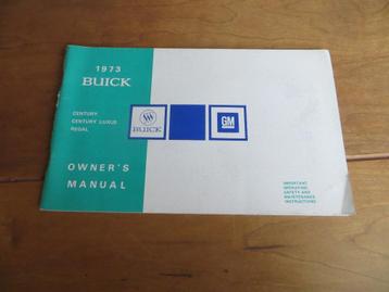 Instructieboek Buick Century, Buick Regal 1972 model 1973 beschikbaar voor biedingen