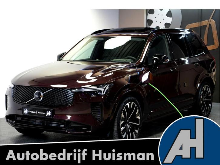 Volvo XC90 2.0 T8 AWD 335kW/456pk Aut8 Recharge Ultra Dark 7, Auto's, Volvo, Bedrijf, Te koop, XC90, 360° camera, 4x4, ABS, Achteruitrijcamera