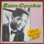 LP - Sam Cooke - What a wonderful world, Cd's en Dvd's, Vinyl | R&B en Soul, 1960 tot 1980, Gebruikt, Ophalen of Verzenden