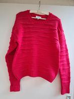 Gebreide fuchsiakleurige trui, Kinderen en Baby's, Kinderkleding | Maat 176, Gebruikt, Meisje, Trui of Vest, Ophalen of Verzenden