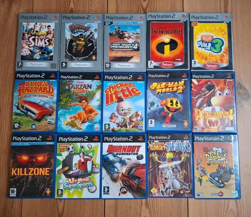 Diverse "Playstation 2" spellen/games., Spelcomputers en Games, Games | Sony PlayStation 2, Zo goed als nieuw, 1 speler, Vanaf 3 jaar