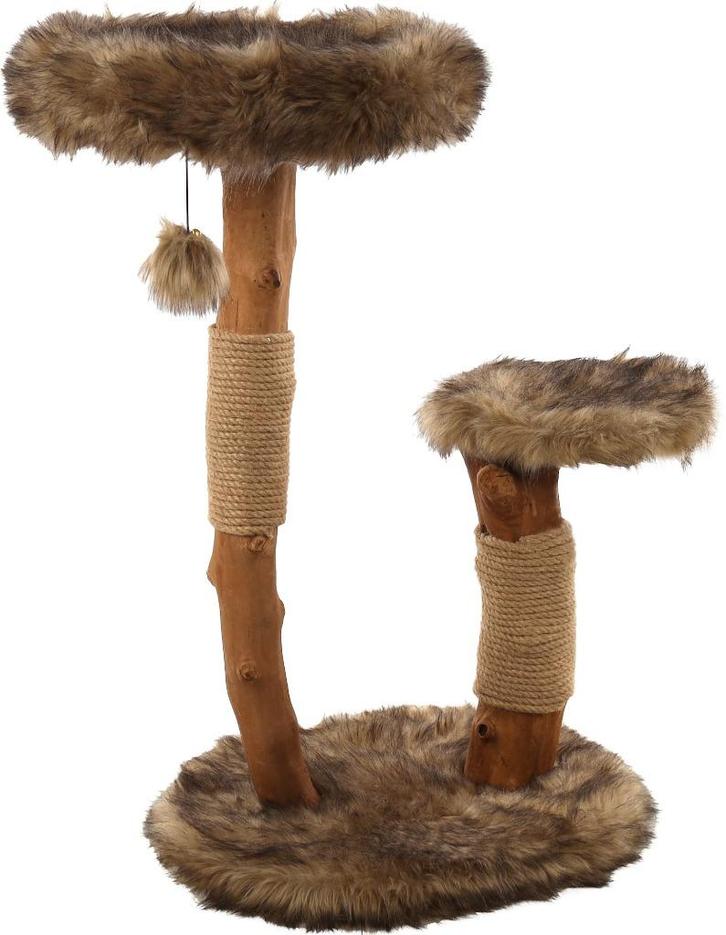 krabpaal Betula 2 houten stam van € 219,90 nu voor € 149,95, Dieren en Toebehoren, Krabmeubelen, Nieuw, Krabpaal, Ophalen of Verzenden