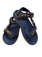 Mooie blauw-gele Teva Hurricane sandalen draagmaat 35., Kinderen en Baby's, Kinderkleding | Schoenen en Sokken, Gebruikt, Verzenden