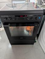 Nette Inventum VFG6034WGZWA - Vrijstaand gasfornuis zwart, Refurbished, Gas, Magnetron, Vrijstaand