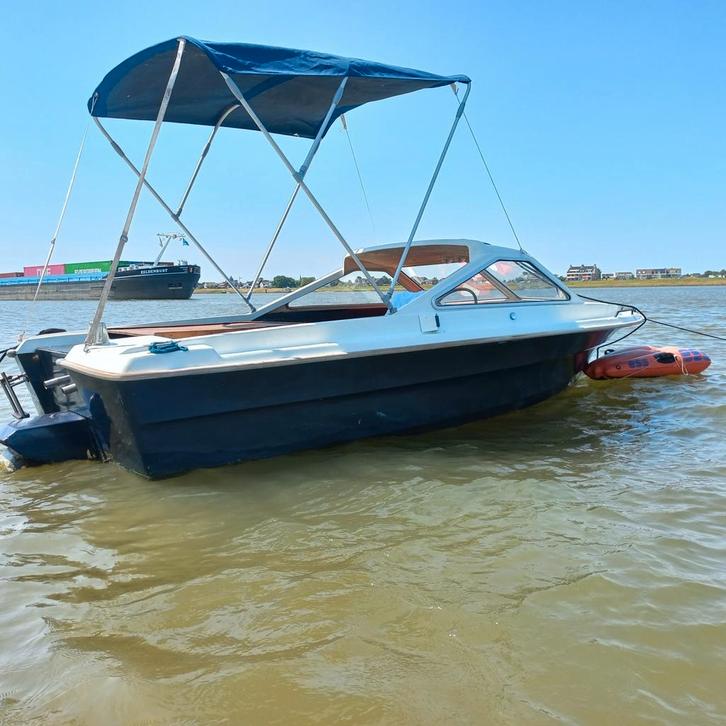 Toer visboot . Skiblast. Met jet aandrijving¹ hamilton 773, Watersport en Boten, Sloepen, Gebruikt, 50 tot 70 pk, 3 tot 6 meter