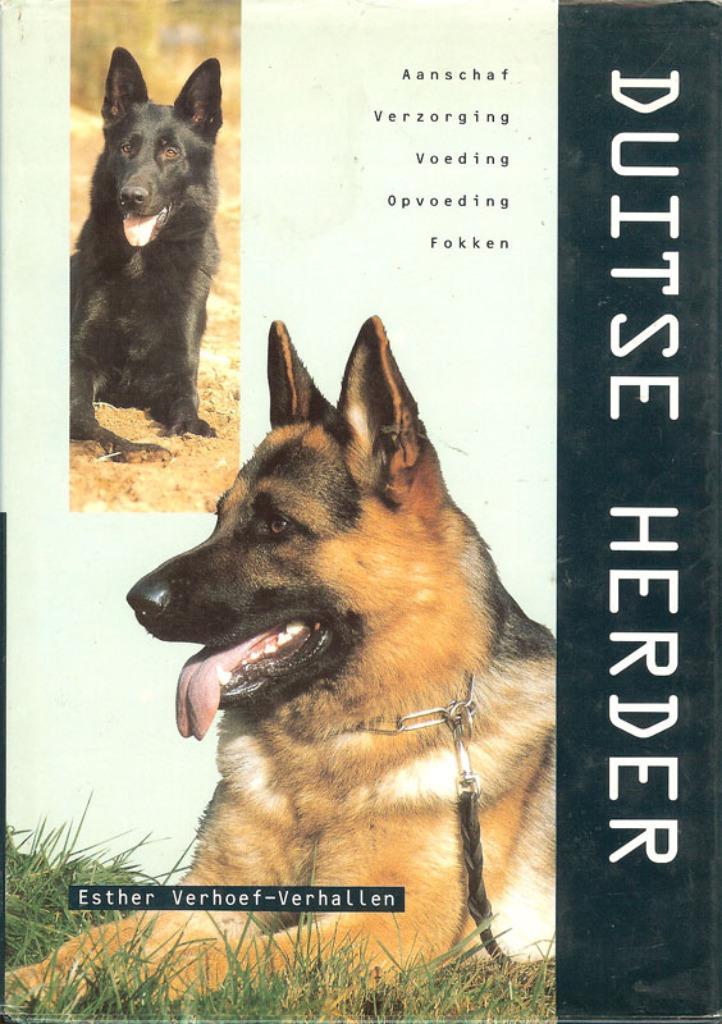Duitse Herder - Esther Verhoef-Verhallen, Boeken, Dieren en Huisdieren, Zo goed als nieuw, Honden, Ophalen of Verzenden