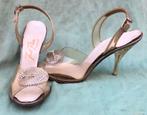 Vintage Foot Flairs pumps stiletto hakken met strass, Overige kleuren, Schoenen met hoge hakken, Gedragen, Foot Flairs