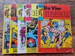 5 strips De Vier Verdedigers, Boeken, Stripboeken, Gelezen, Ophalen of Verzenden, Meerdere stripboeken