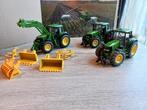 John Deere Siku Trekker Set.., Hobby en Vrije tijd, Modelauto's | 1:32, Ophalen of Verzenden, Gebruikt, Tractor of Landbouw, SIKU