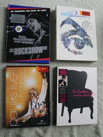 Paul McCartney & Wings 4x DVD Box beschikbaar voor biedingen