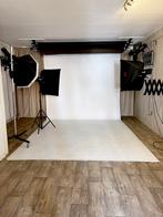 Studio achtergrond doeken en meubels en acce., Audio, Tv en Foto, Fotografie | Fotostudio en Toebehoren, Achtergrond, Ophalen