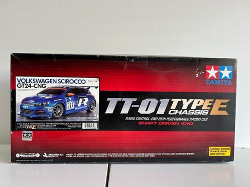 Tamiya Volkswagen Scirocco TT-01 doos rc, Hobby en Vrije tijd, Modelbouw | Radiografisch | Auto's, Gebruikt, Auto onroad, Elektro