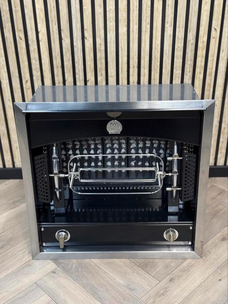 NIEUW La Cornue Rotisserie Zwart, Witgoed en Apparatuur, Fornuizen, Zo goed als nieuw, Vrijstaand, Gas, 5 kookzones of meer, 90 tot 95 cm
