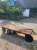 Platte kar/trekwagen, Ophalen, Gebruikt, Transportkar