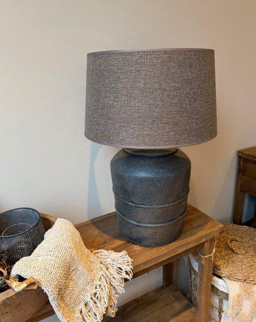 Grote kruiklamp, Huis en Inrichting, Lampen | Lampenkappen, Zo goed als nieuw, Rond, Bruin, Ophalen