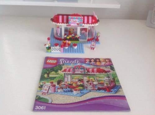 Lego Friends City Park café, complete set., Ophalen of Verzenden, Zo goed als nieuw, Complete set, Lego