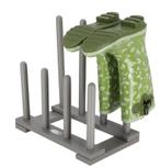 Esschert Design houten laarzenrek - Grijs, Verzenden, Nieuw