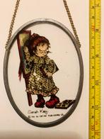 Vintage Sarah Kay glazen Raamhanger met Ketting, Huis en Inrichting, Woonaccessoires | Wanddecoraties, Ophalen of Verzenden, Gebruikt