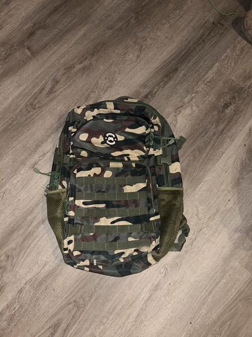 Rugtas groot, reistas, woodland, Sieraden, Tassen en Uiterlijk, Tassen | Rugtassen, Zo goed als nieuw, 25 tot 40 cm, Ophalen of Verzenden