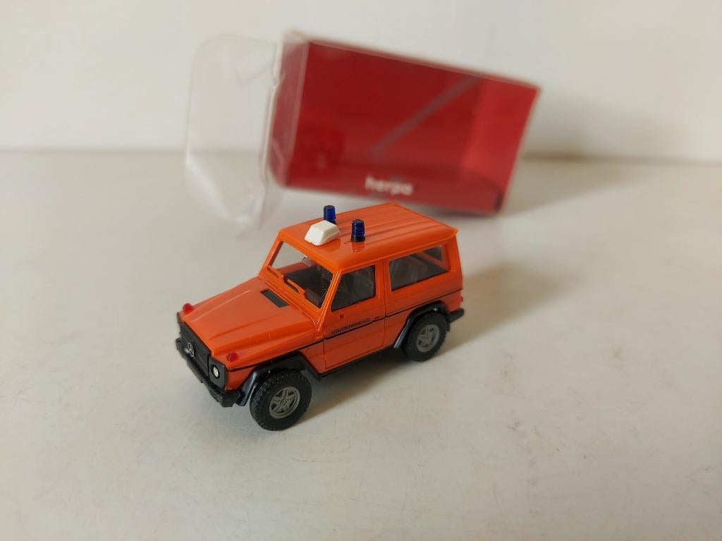 Herpa 042352 Mercedes-Benz G klasse katastrophenschutz, Ophalen of Verzenden, Nieuw, Auto, Herpa