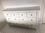 HEMNES ladekast wit met 8 lades, Ophalen, Gebruikt, 5 laden of meer, Minder dan 100 cm