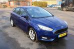 Ford Focus 1.0 EcoBoost 2015 Blauw, Auto's, Zwart, Blauw, 14 km/l, 1200 kg