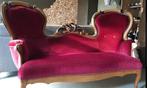 Biedermeier vlinderbank en stoel barok set sofa antiek, Huis en Inrichting, Banken | Sofa's en Chaises Longues, Ophalen of Verzenden