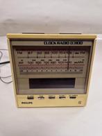 Philips D3100 Klokradio Vintage, Gebruikt, Ophalen of Verzenden, Radio, Philips