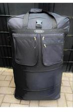 Bagagetas 3 maten Reistas met wielen 90x32x50, Ophalen of Verzenden, Zwart, 30 cm of meer