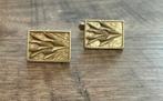 Fokkker gouden manchetknopen 14 k, Sieraden, Tassen en Uiterlijk, Manchetknopen, Ophalen of Verzenden, Zo goed als nieuw, Goud