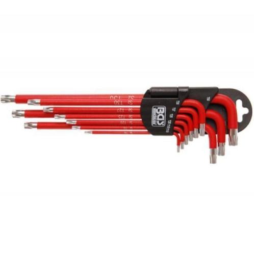 Inbussleutels 9-Delig Torx Lang En Magnetisch, Auto diversen, Autogereedschap, Nieuw, Ophalen of Verzenden