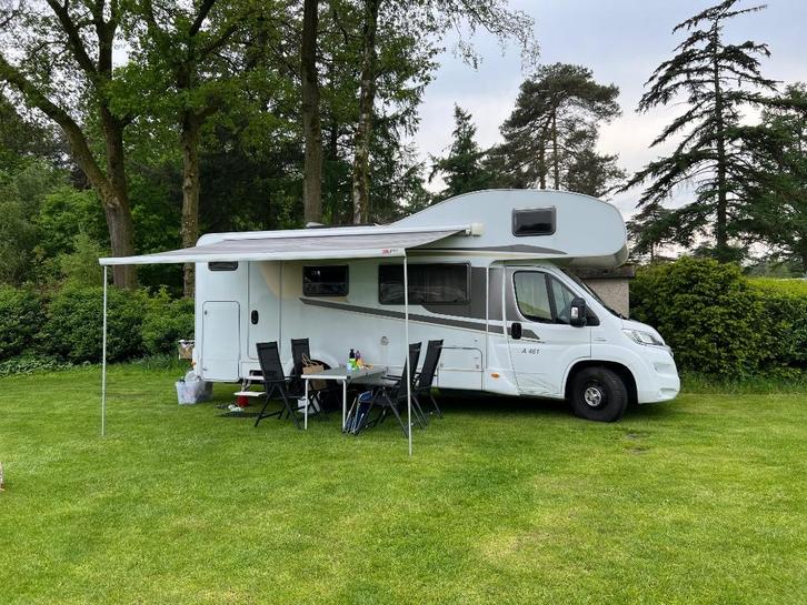Fiat Carado A461 camper 2016 – 6 zit- en slaapplaatsen, Caravans en Kamperen, Campers, Particulier, meer dan 6, Alkoof, Carado