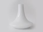 vaas opaline glas wit, Gebruikt, Verzenden, Wit, Glas